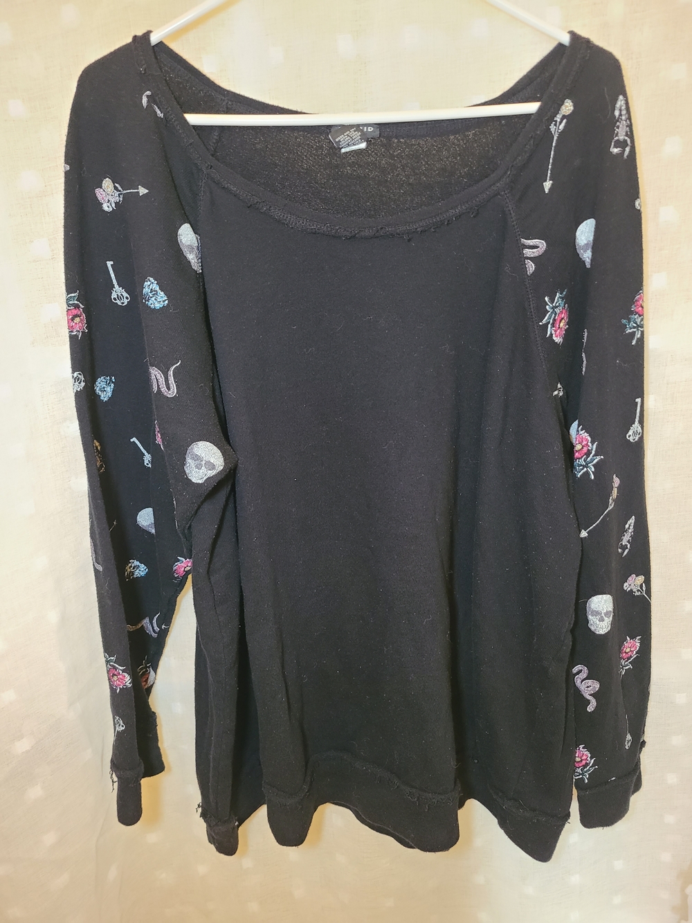 Torrid Black Pullover Sweatshirt